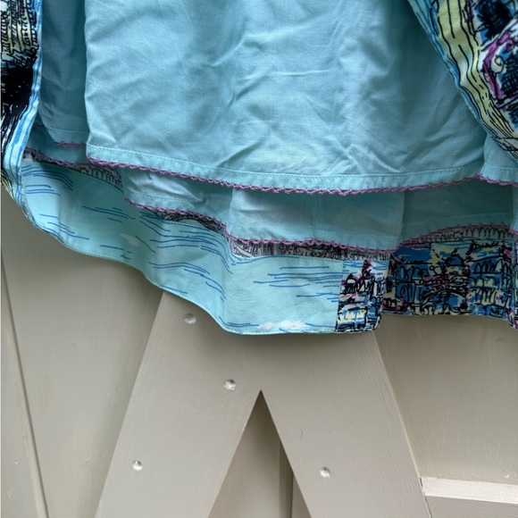 Anthropologie Venice Gondola Multicolor Artistic Skirt 52 Conversations - Picture 6 of 7
